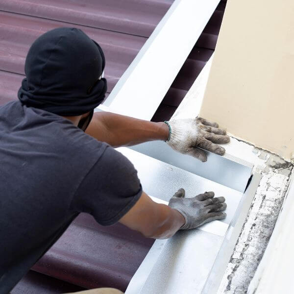 Roofing Guys Sydney completing detailed roof repairs. We fix leaks, water damage, cracked tiles and rusted metal to keep Sydney homes safe and dry.