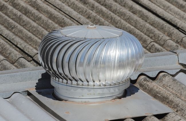 Whirlybird repair on a Sydney roof ensuring smooth rotation and reliable ventilation